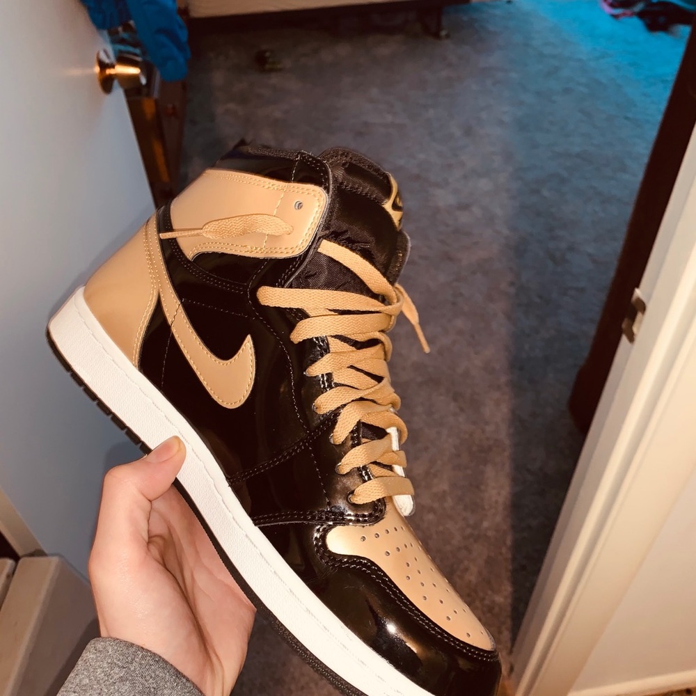 COPY - Retro 1 gold toes